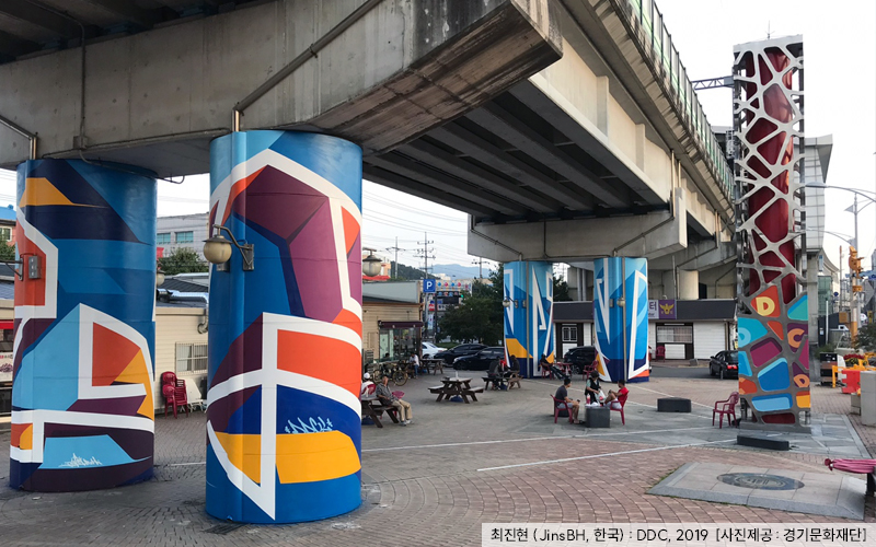 월드 푸드 스트리트 - 최진현 (JinsBH, 한국) DDC, 2019 [사진제공 : 경기문화재단]